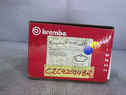 PASTILLAS PARA CARRO MARCA BREMBO C2C42014BR
