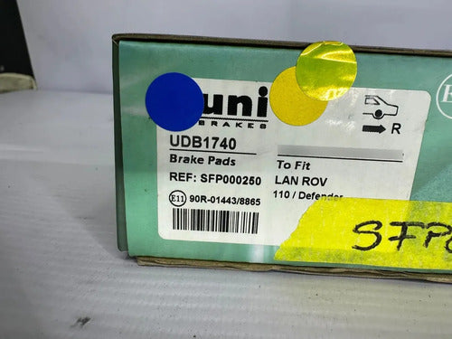 PASTILLAS DE FRENO Sfp000250