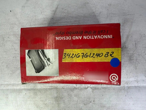 PASTILLAS DE FRENO MARCA BREMBO 34216761240BR